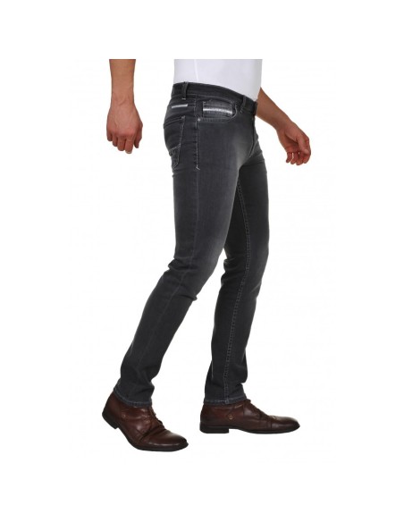 Spodnie jeansowe slim 412/009