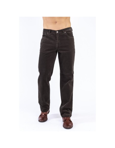 Spodnie sztruksowe loose 405/007