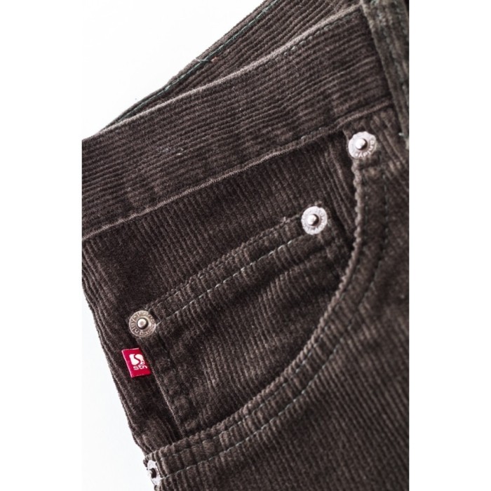 Spodnie sztruksowe loose 405/007