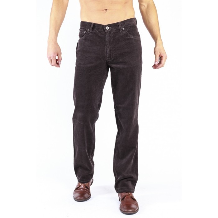 Spodnie sztruksowe loose 405/008