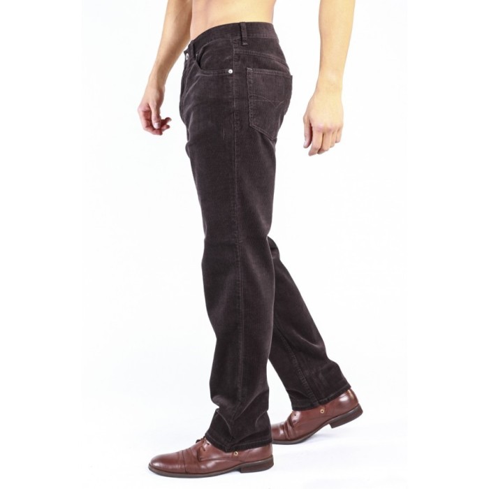 Spodnie sztruksowe loose 405/008