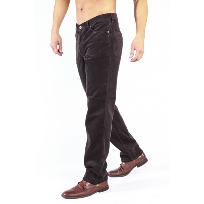 Spodnie sztruksowe loose 405/008