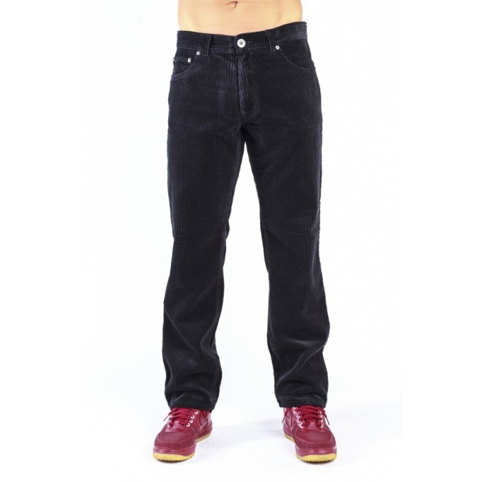 Spodnie sztruksowe loose 410/023