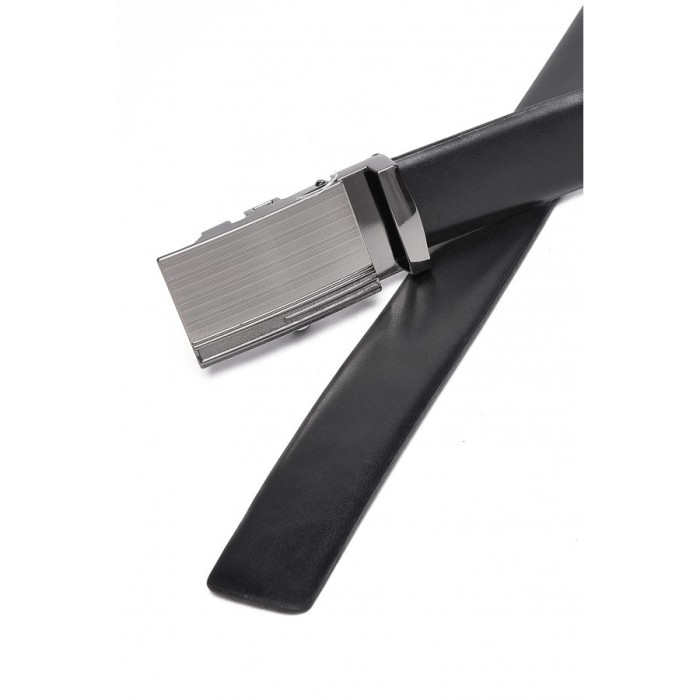 Pasek skórzany "Elegant Black"