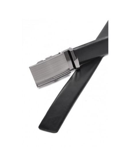 Pasek skórzany "Elegant Black"