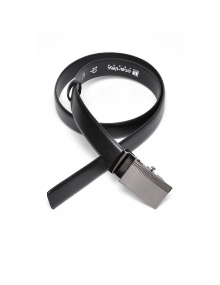 Pasek skórzany "Elegant Black"