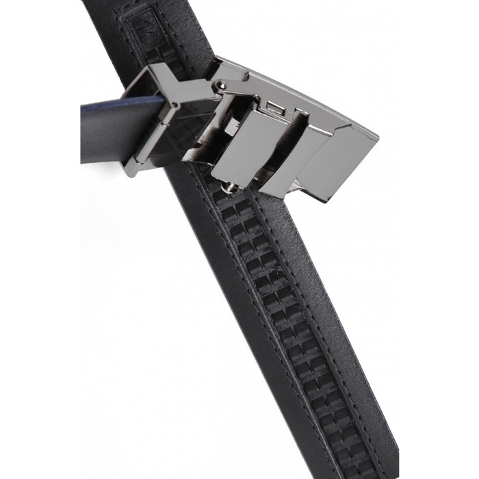 Pasek skórzany "Elegant Blue"