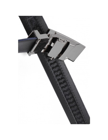 Pasek skórzany "Elegant Blue"