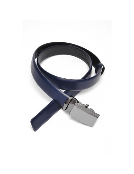 Pasek skórzany "Elegant Blue"