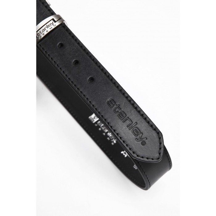 Pasek skórzany "Denim Black"