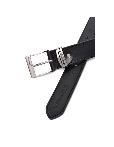 Pasek skórzany "Denim Black"