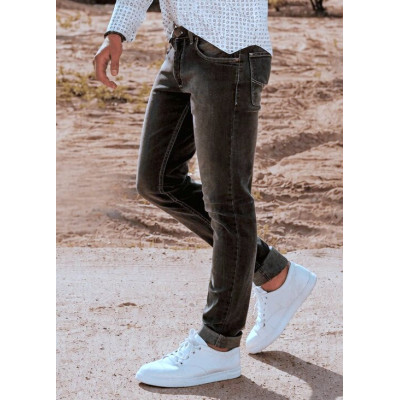 Spodnie jeansowe slim 412/009